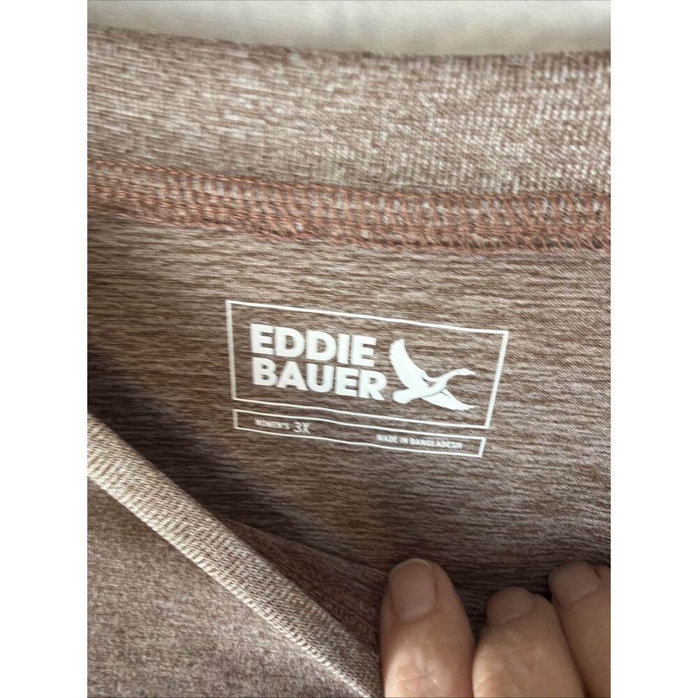 Eddie Bauer Women’s Concord DriFit Surreal Travel Long Sleeve Crew Shirt NWT 3X - Picture 4 of 8